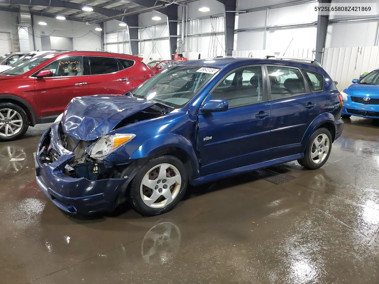 5Y2SL65808Z421869 2008 Pontiac Vibe