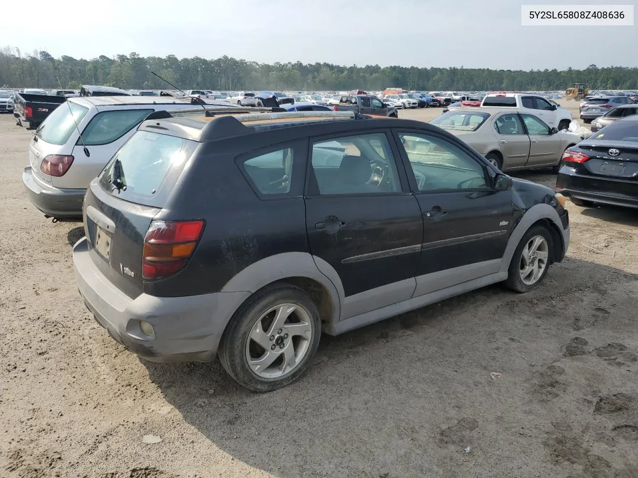 2008 Pontiac Vibe VIN: 5Y2SL65808Z408636 Lot: 60834434