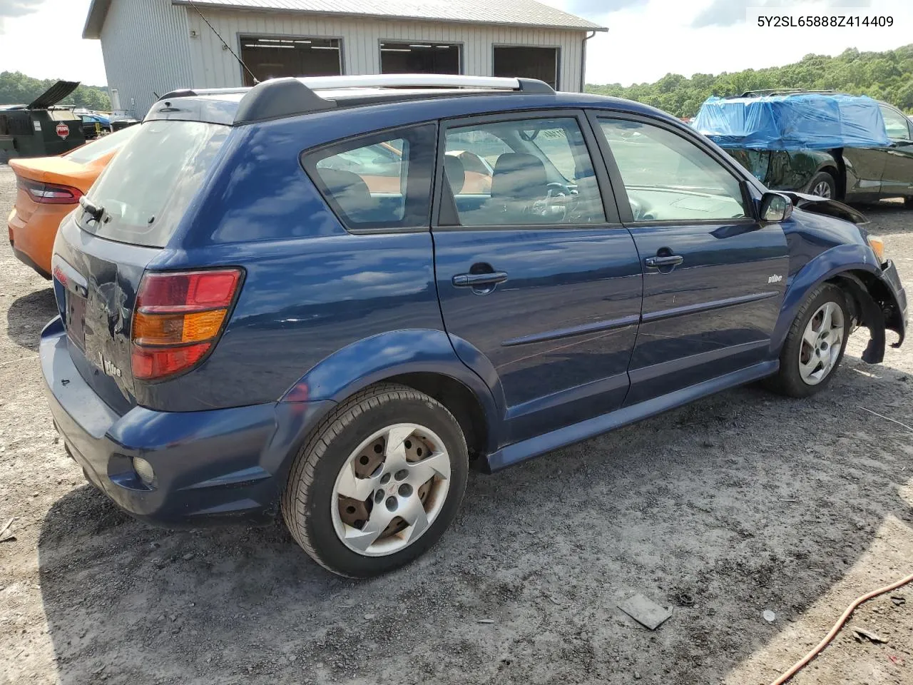 2008 Pontiac Vibe VIN: 5Y2SL65888Z414409 Lot: 62501144