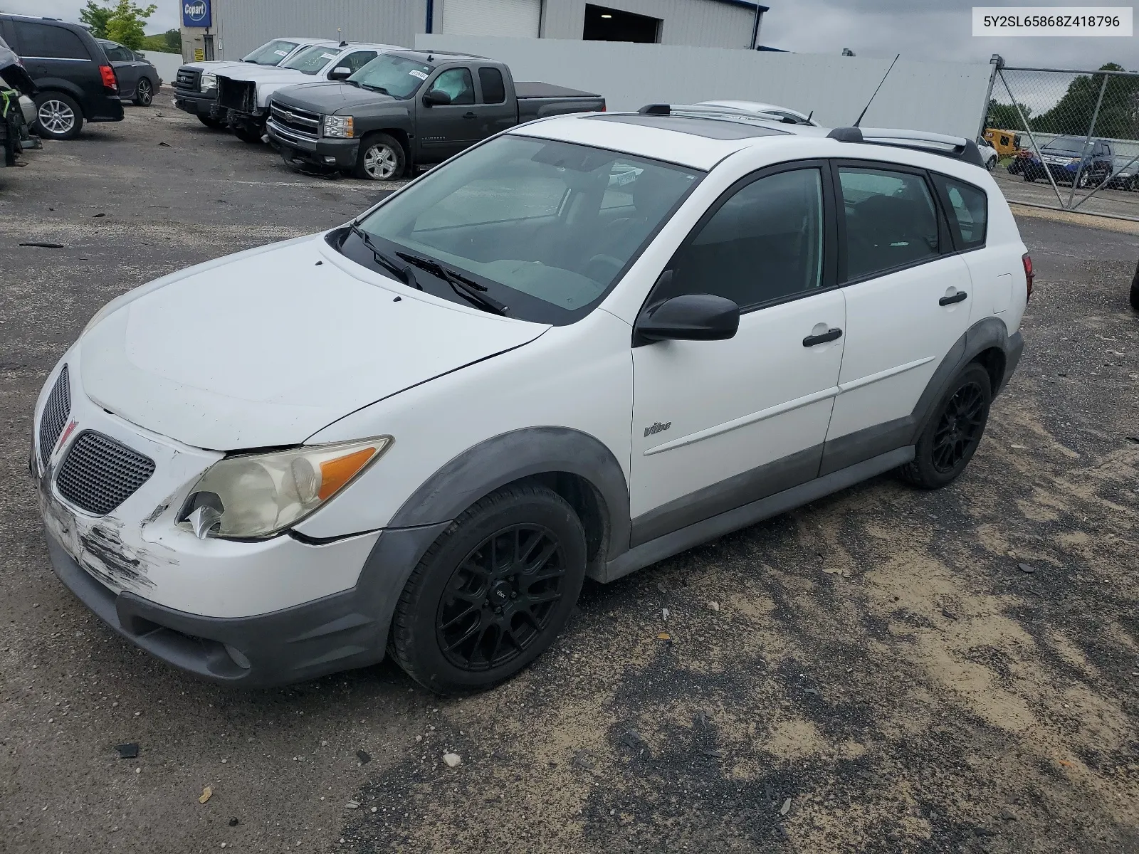 5Y2SL65868Z418796 2008 Pontiac Vibe