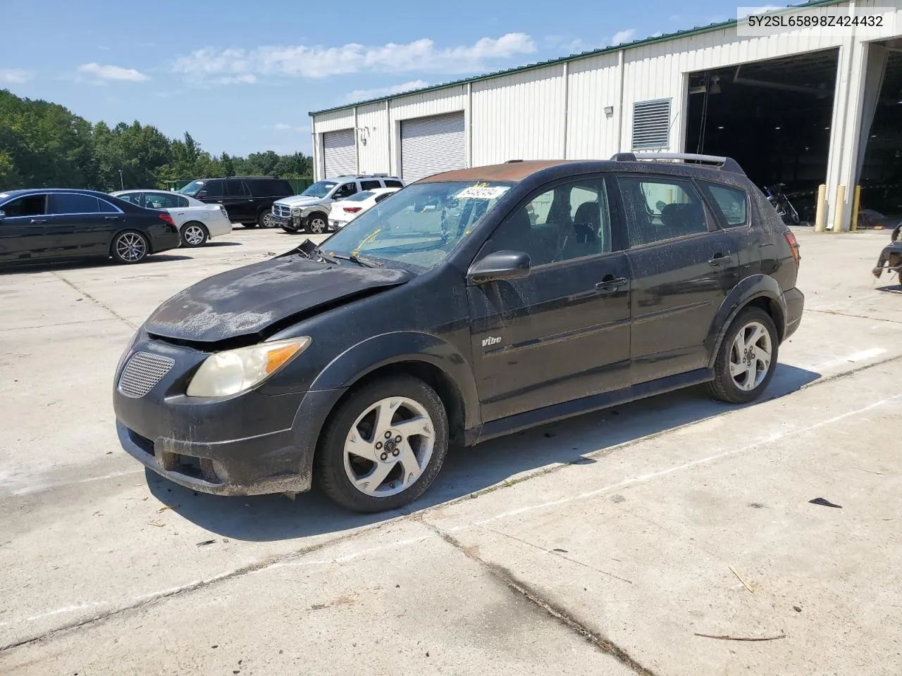 2008 Pontiac Vibe VIN: 5Y2SL65898Z424432 Lot: 64492494