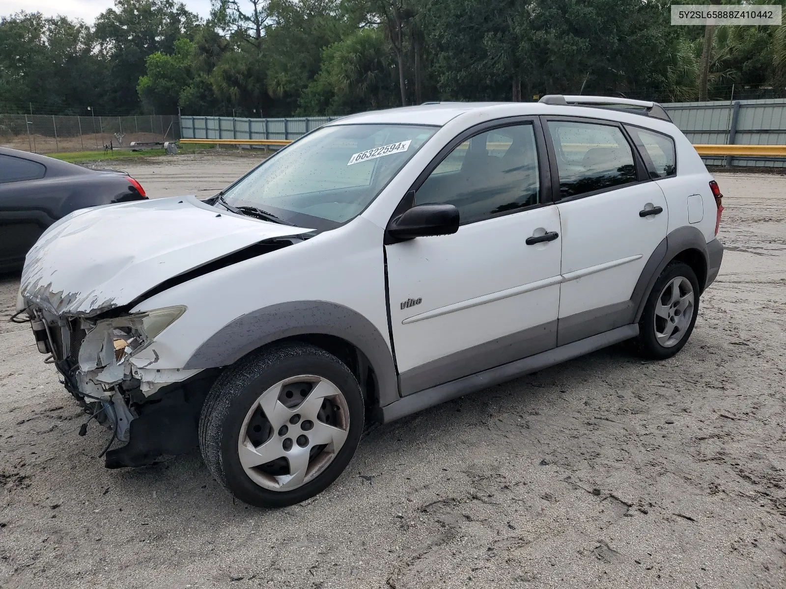 2008 Pontiac Vibe VIN: 5Y2SL65888Z410442 Lot: 66322594