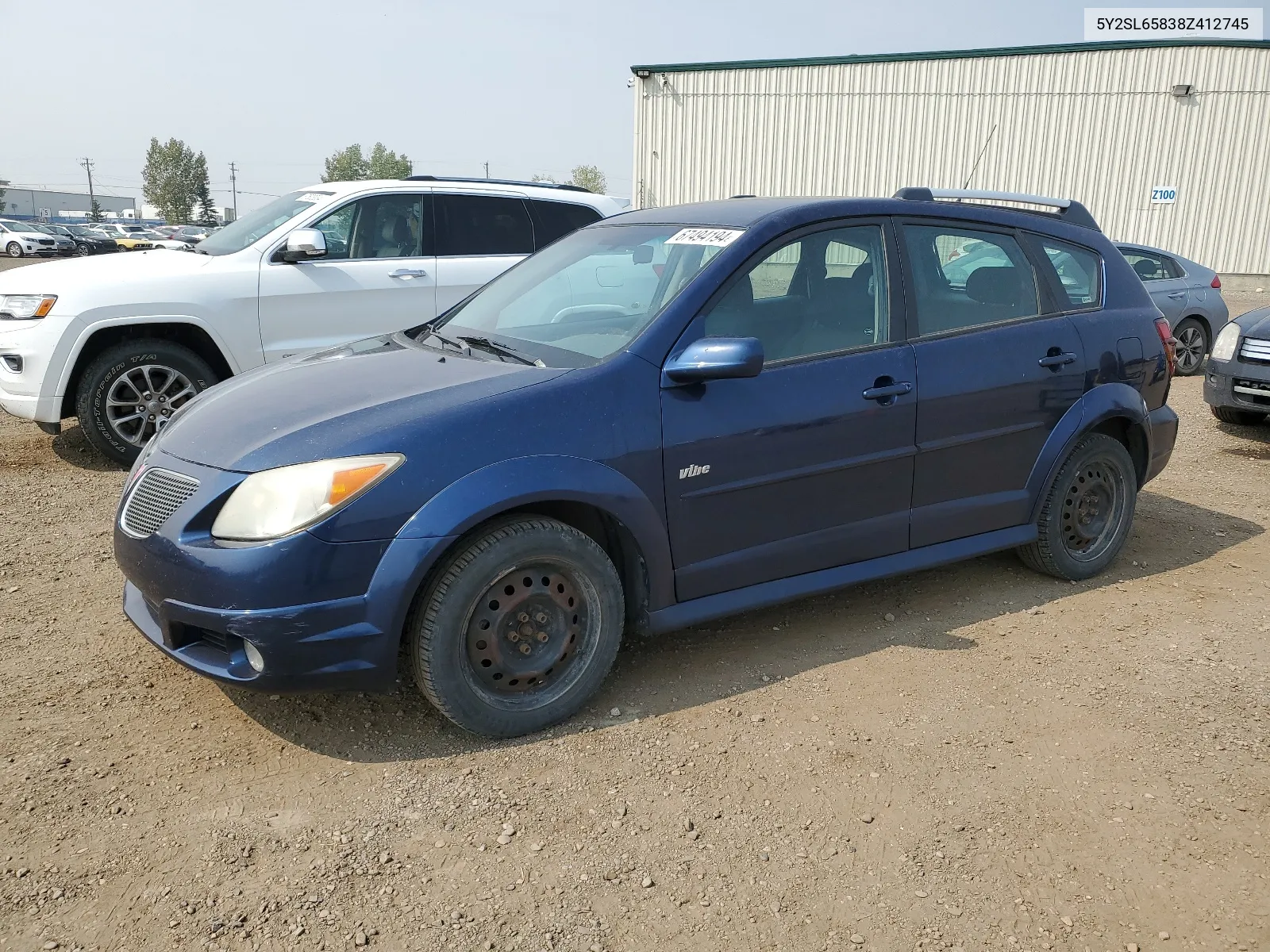 5Y2SL65838Z412745 2008 Pontiac Vibe