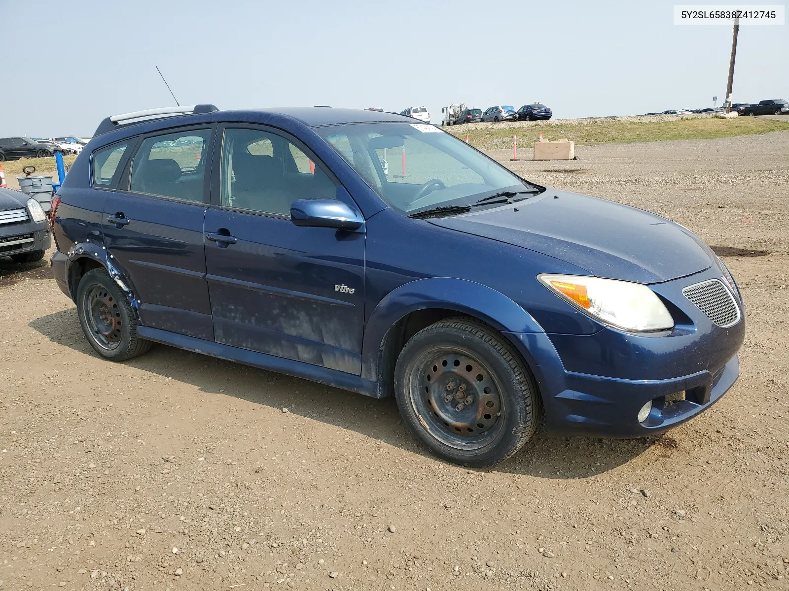 2008 Pontiac Vibe VIN: 5Y2SL65838Z412745 Lot: 67494194