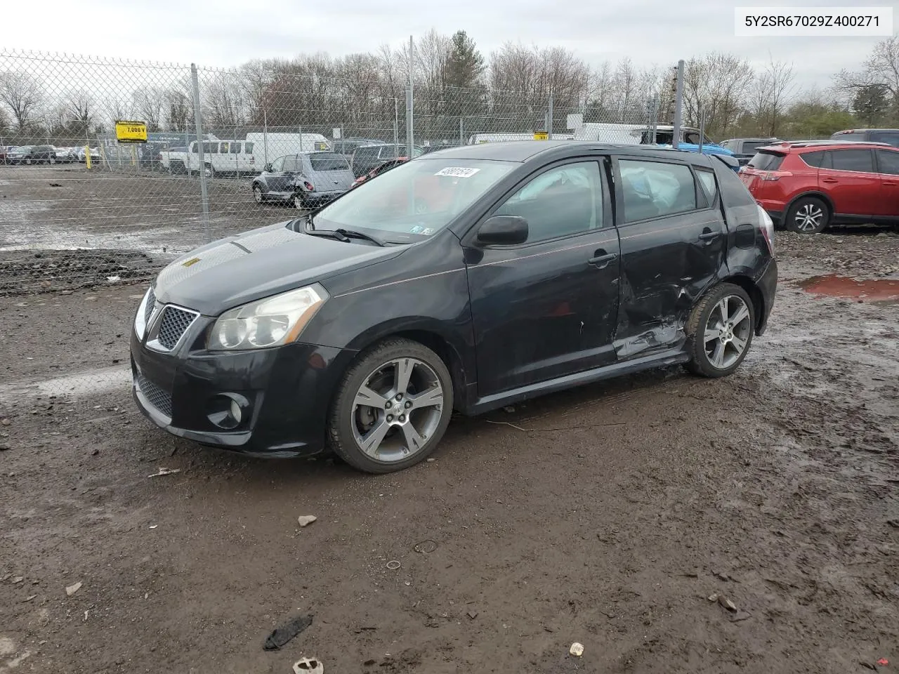 2009 Pontiac Vibe Gt VIN: 5Y2SR67029Z400271 Lot: 48801574