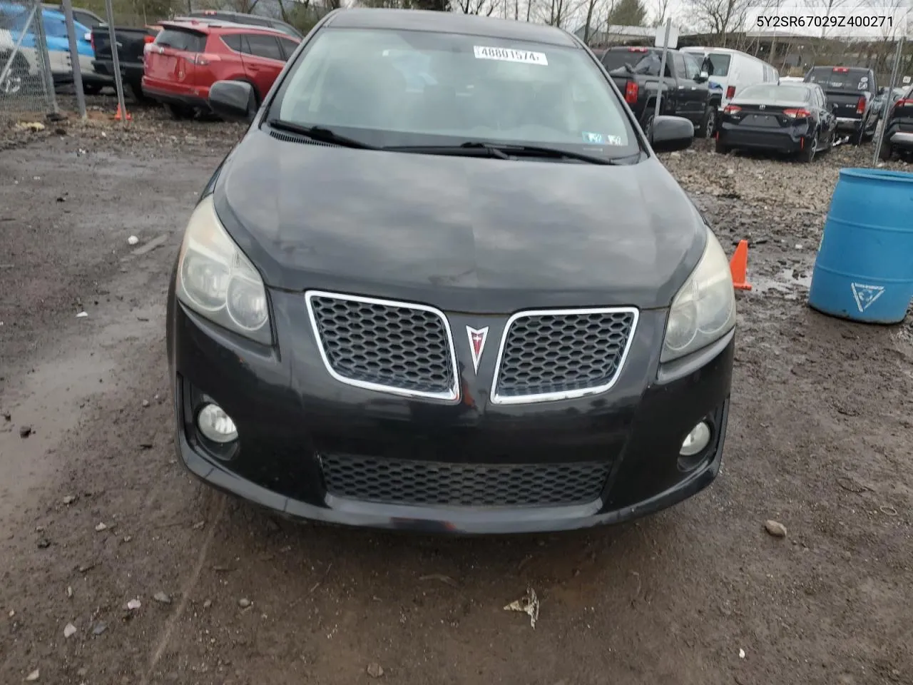 2009 Pontiac Vibe Gt VIN: 5Y2SR67029Z400271 Lot: 48801574