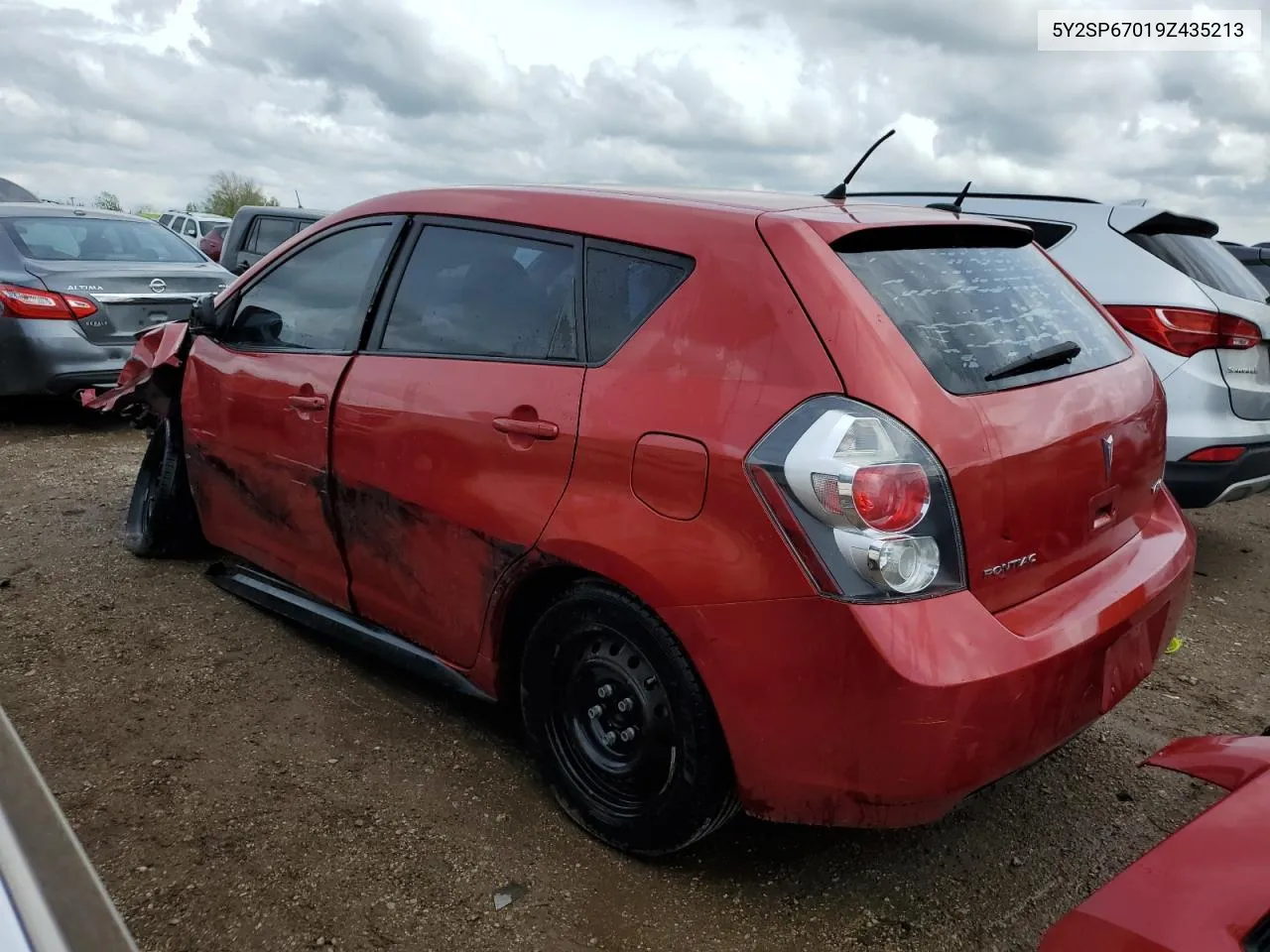 5Y2SP67019Z435213 2009 Pontiac Vibe