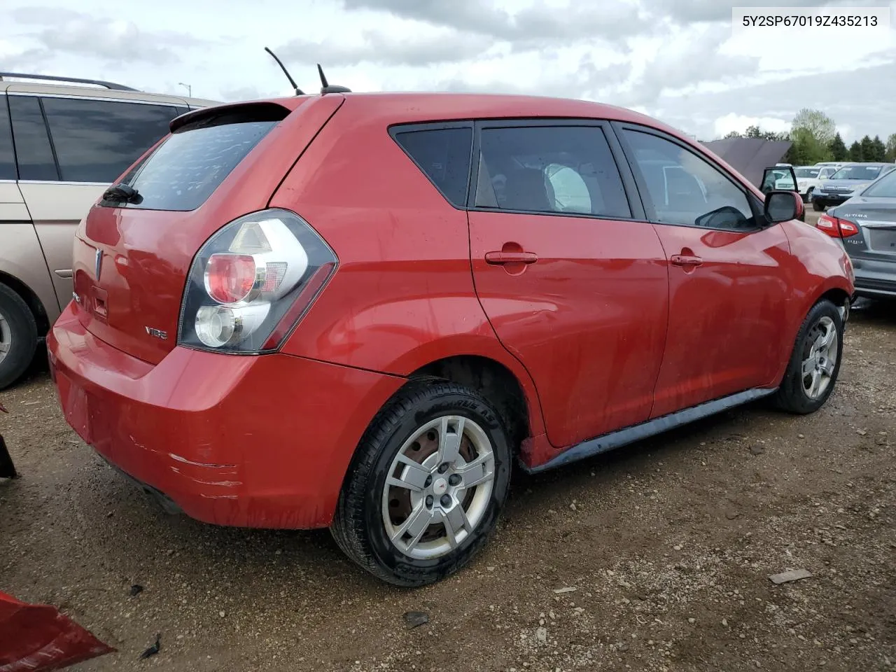 2009 Pontiac Vibe VIN: 5Y2SP67019Z435213 Lot: 50265184