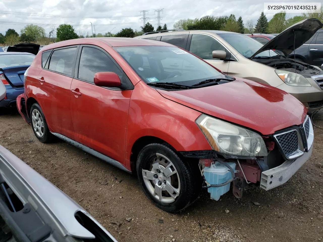 2009 Pontiac Vibe VIN: 5Y2SP67019Z435213 Lot: 50265184