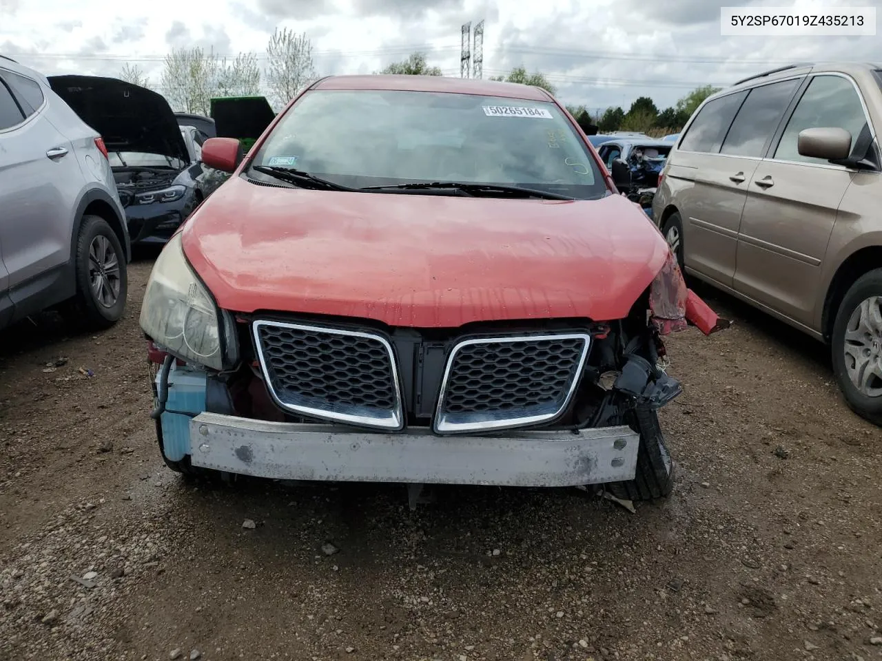 5Y2SP67019Z435213 2009 Pontiac Vibe