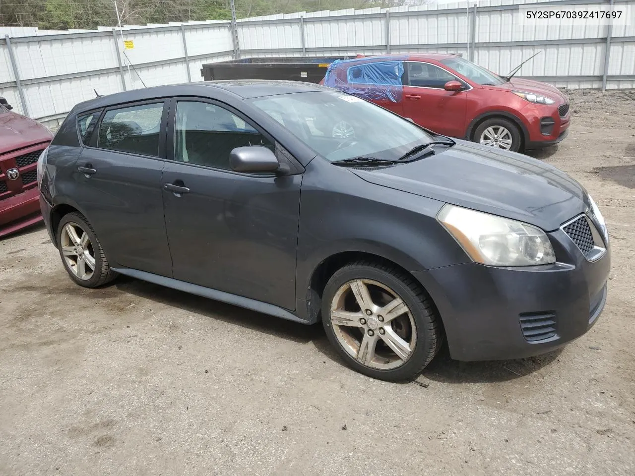 2009 Pontiac Vibe VIN: 5Y2SP67039Z417697 Lot: 51548454