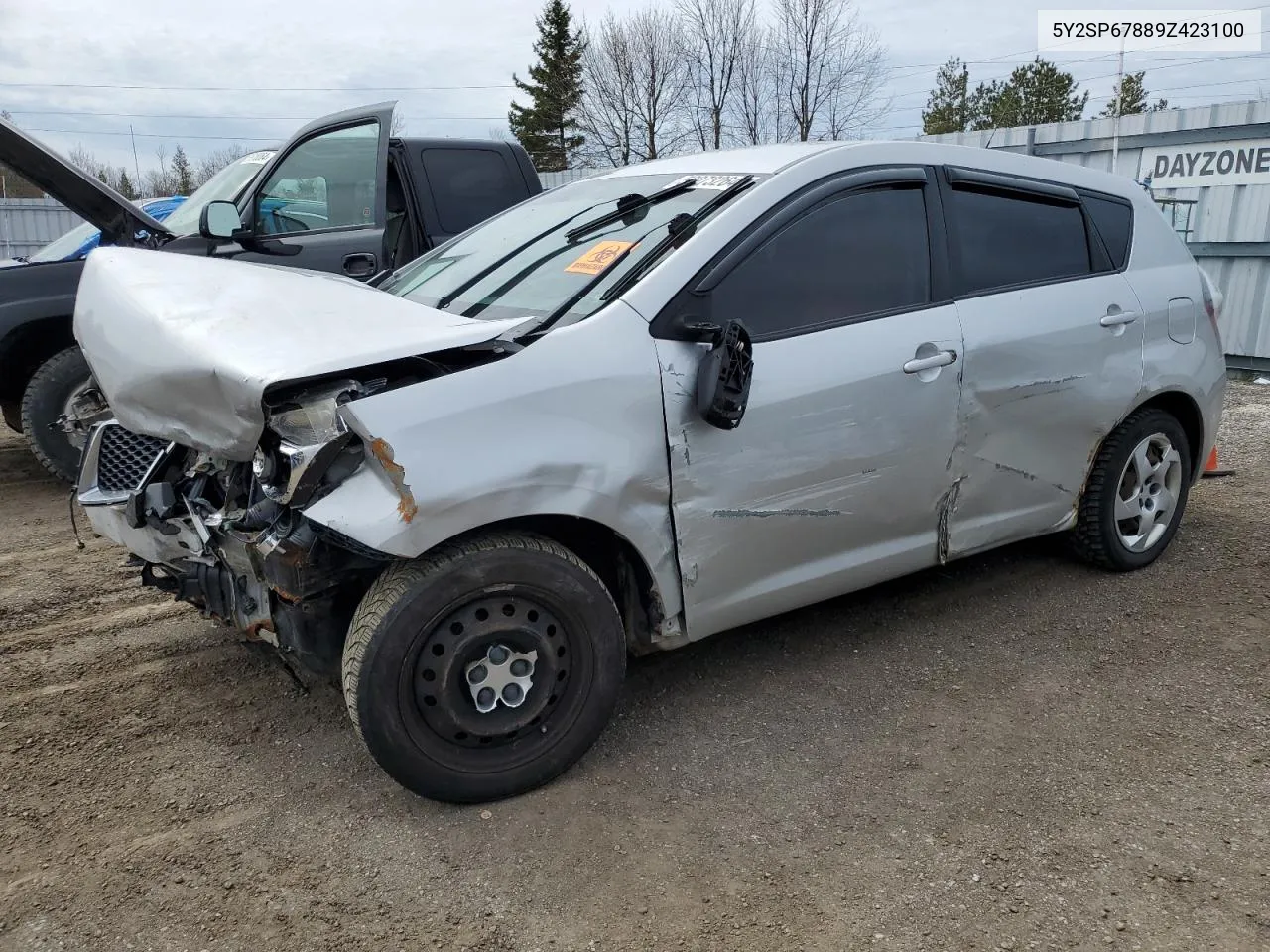 2009 Pontiac Vibe VIN: 5Y2SP67889Z423100 Lot: 52073264