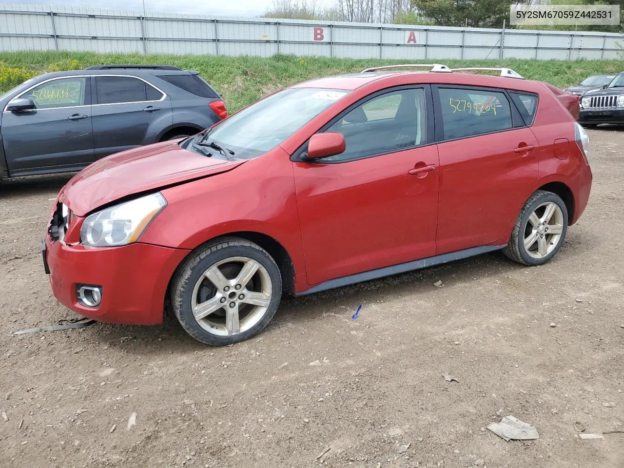 5Y2SM67059Z442531 2009 Pontiac Vibe