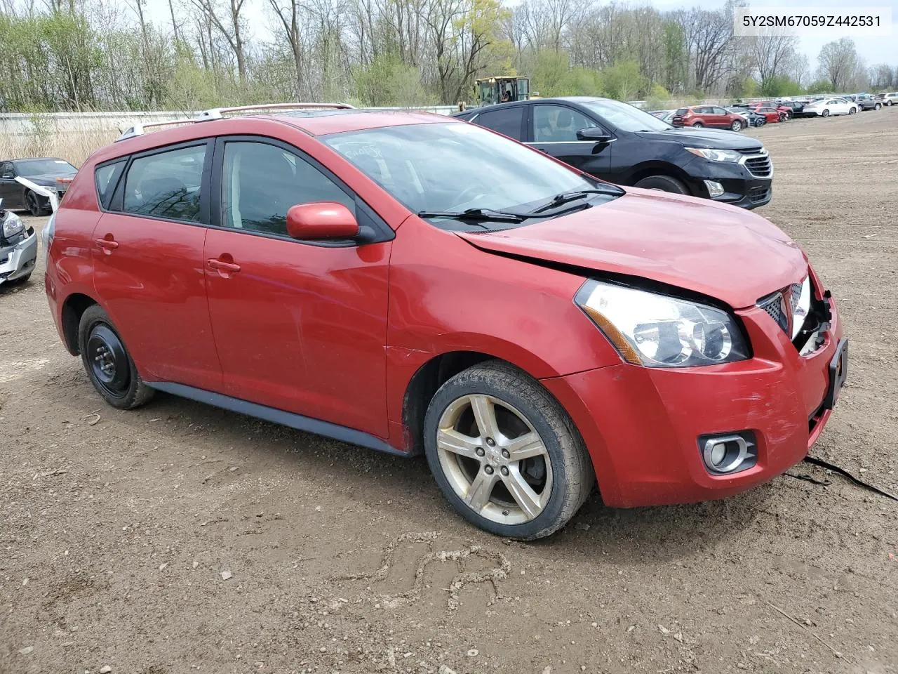 2009 Pontiac Vibe VIN: 5Y2SM67059Z442531 Lot: 52794204