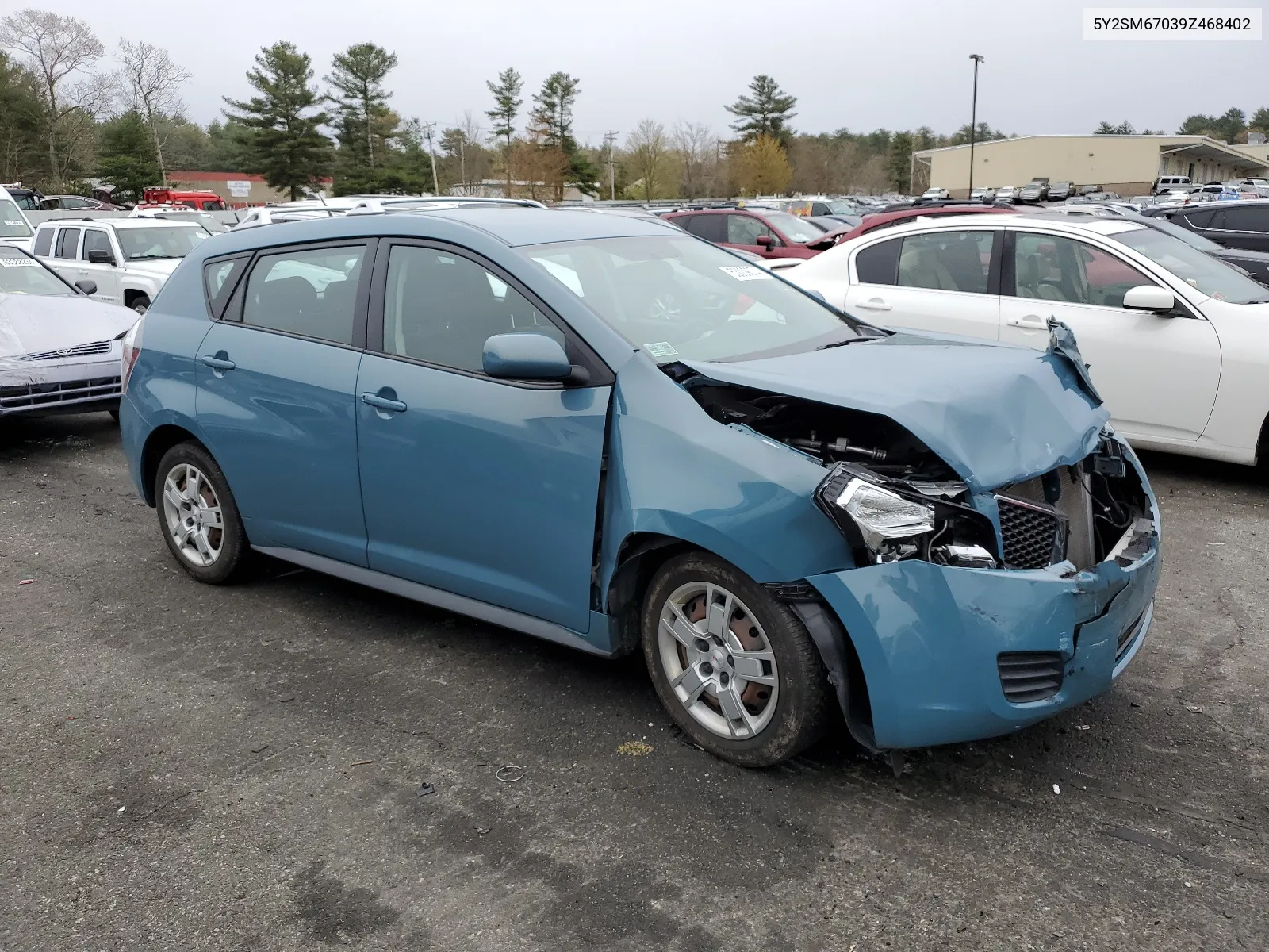 2009 Pontiac Vibe VIN: 5Y2SM67039Z468402 Lot: 53009074