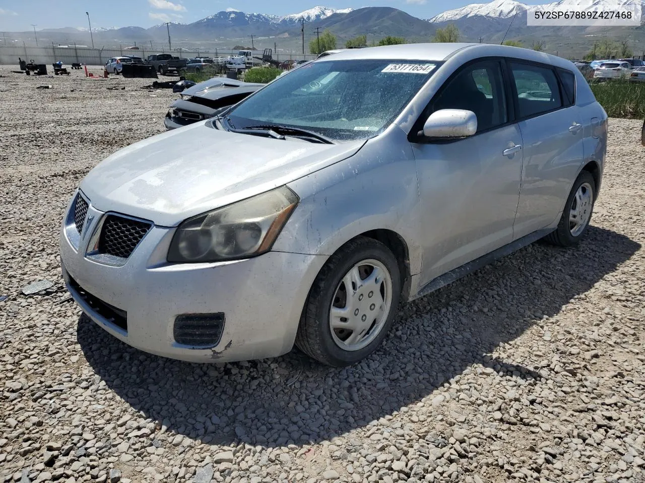 5Y2SP67889Z427468 2009 Pontiac Vibe