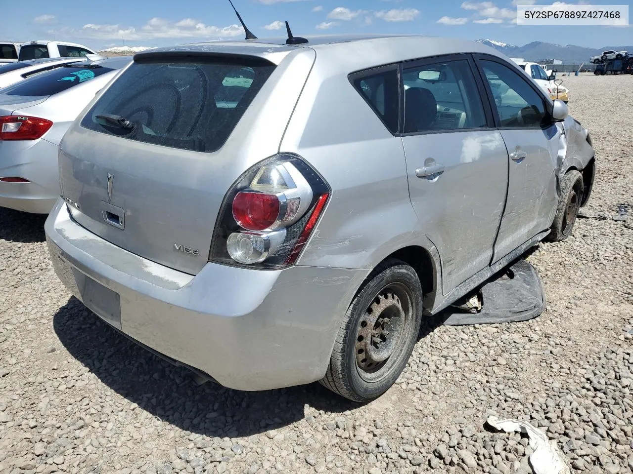 2009 Pontiac Vibe VIN: 5Y2SP67889Z427468 Lot: 53171654