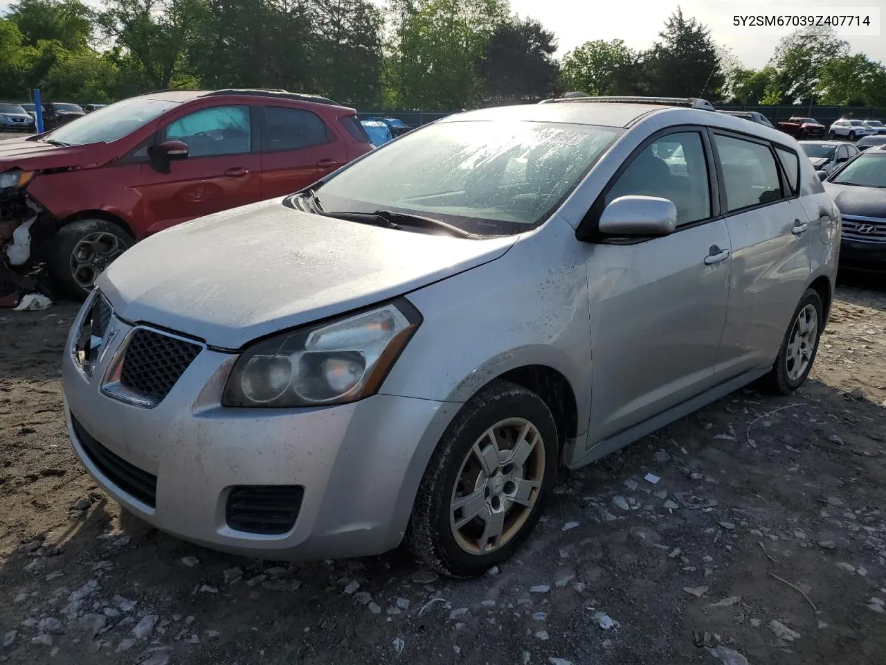 5Y2SM67039Z407714 2009 Pontiac Vibe