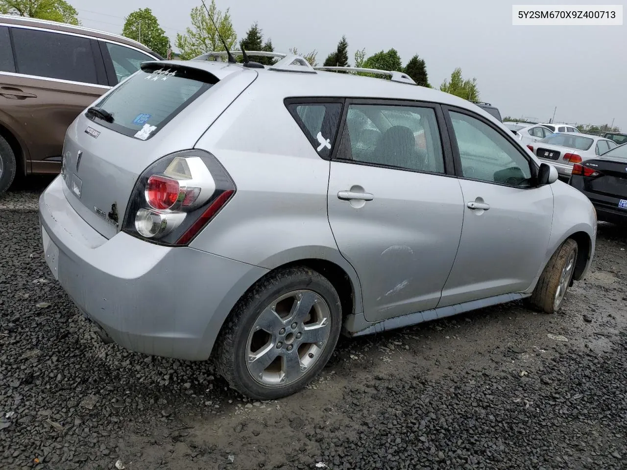 2009 Pontiac Vibe VIN: 5Y2SM670X9Z400713 Lot: 53622624