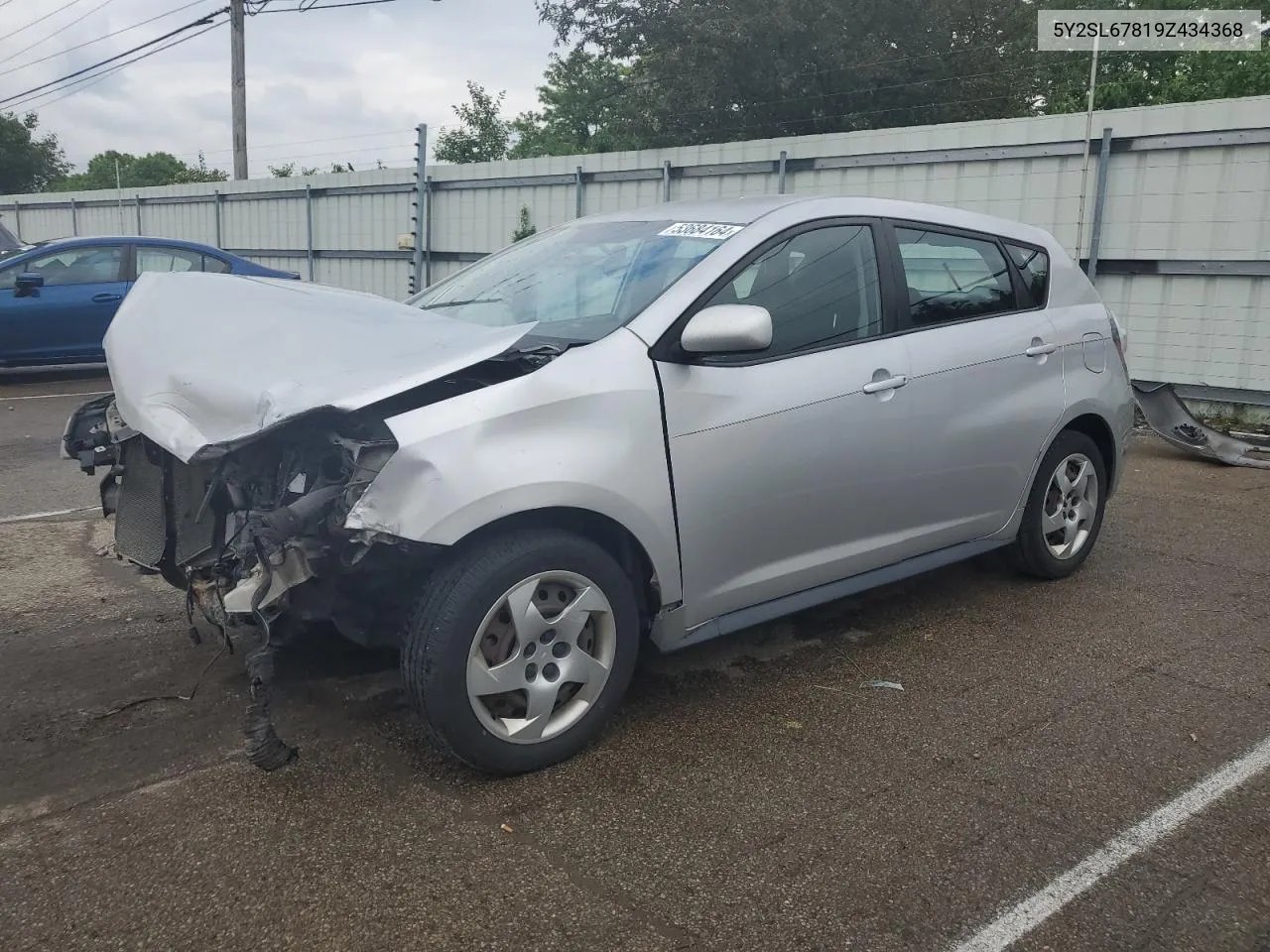 5Y2SL67819Z434368 2009 Pontiac Vibe