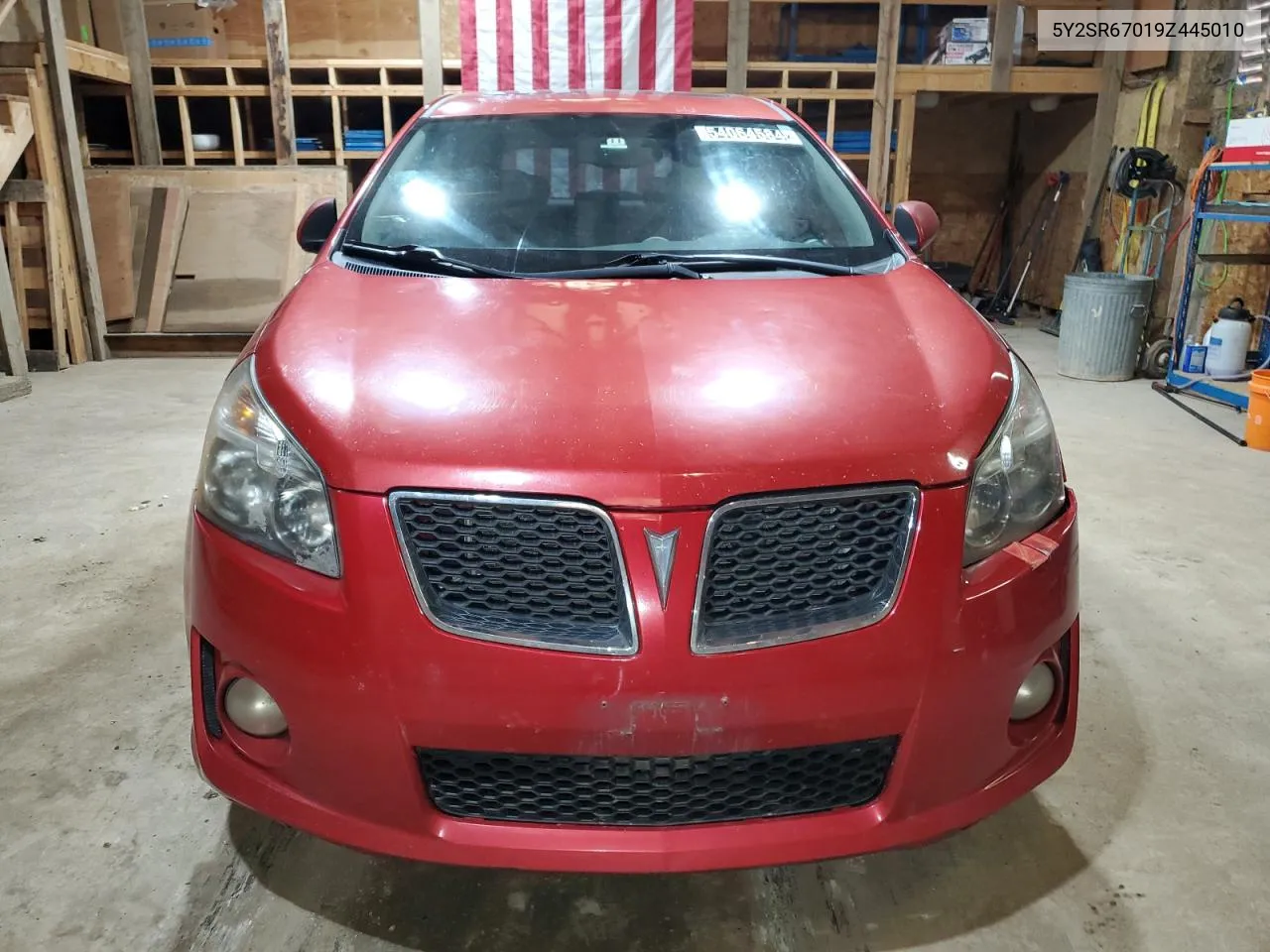 5Y2SR67019Z445010 2009 Pontiac Vibe Gt