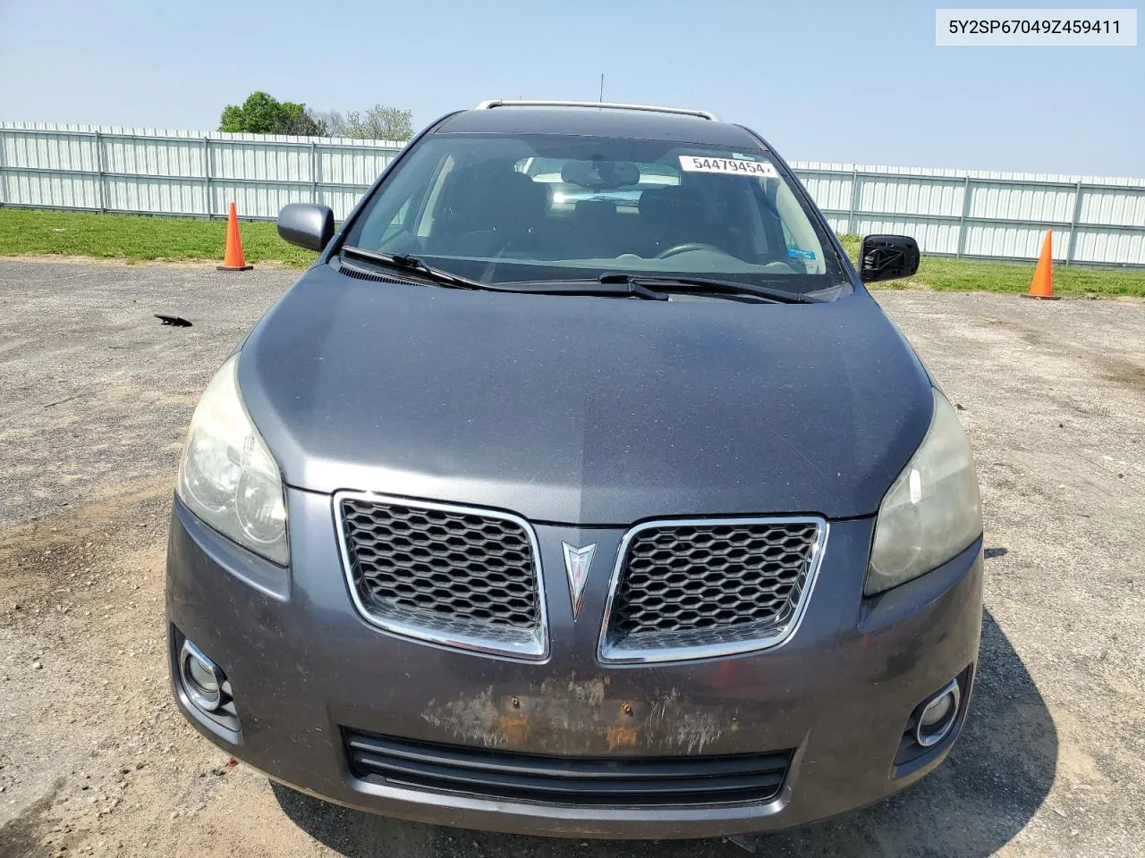 2009 Pontiac Vibe VIN: 5Y2SP67049Z459411 Lot: 54479454