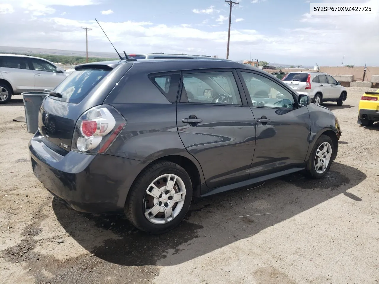 2009 Pontiac Vibe VIN: 5Y2SP670X9Z427725 Lot: 54755274