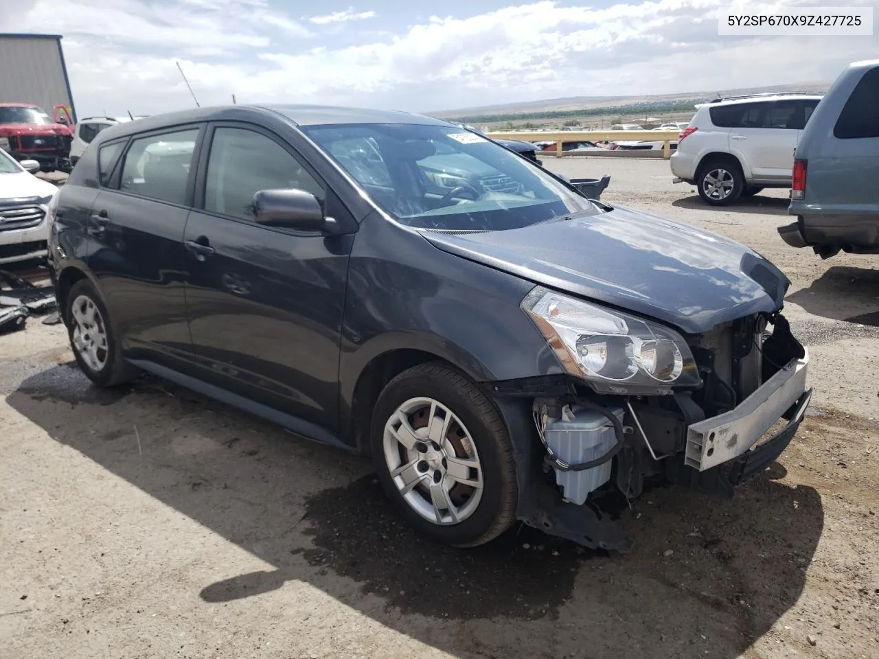 2009 Pontiac Vibe VIN: 5Y2SP670X9Z427725 Lot: 54755274