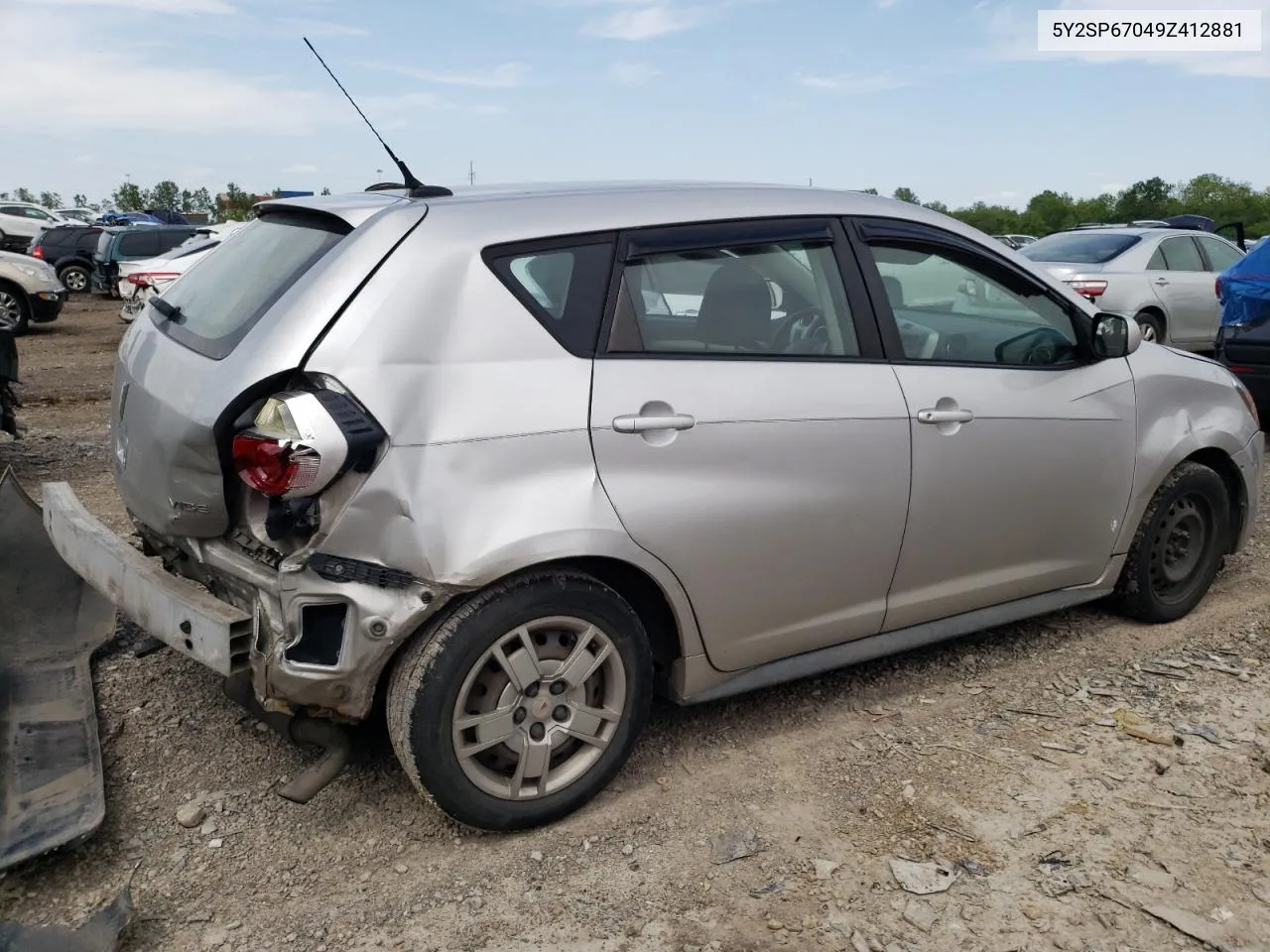 5Y2SP67049Z412881 2009 Pontiac Vibe