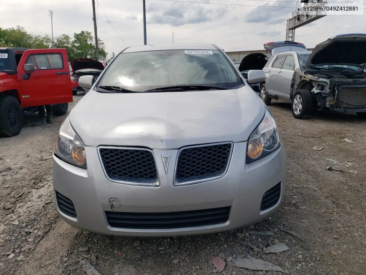 5Y2SP67049Z412881 2009 Pontiac Vibe