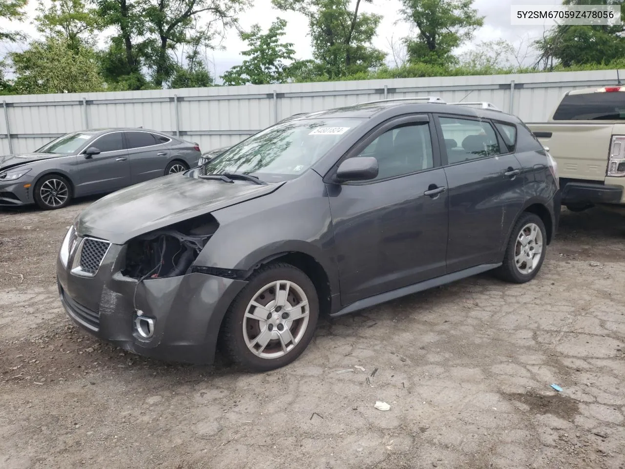 2009 Pontiac Vibe VIN: 5Y2SM67059Z478056 Lot: 54801824