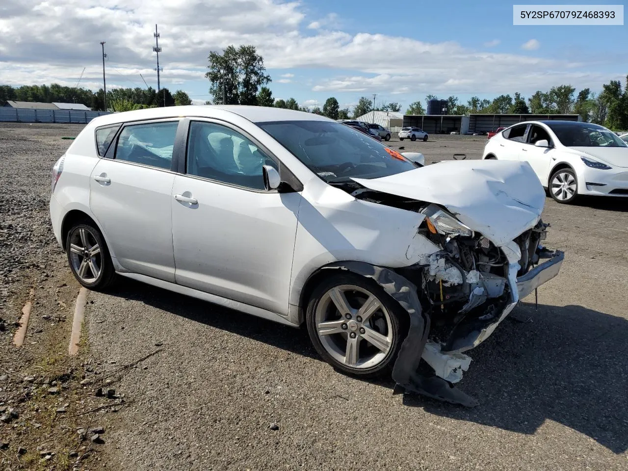 2009 Pontiac Vibe VIN: 5Y2SP67079Z468393 Lot: 54994524