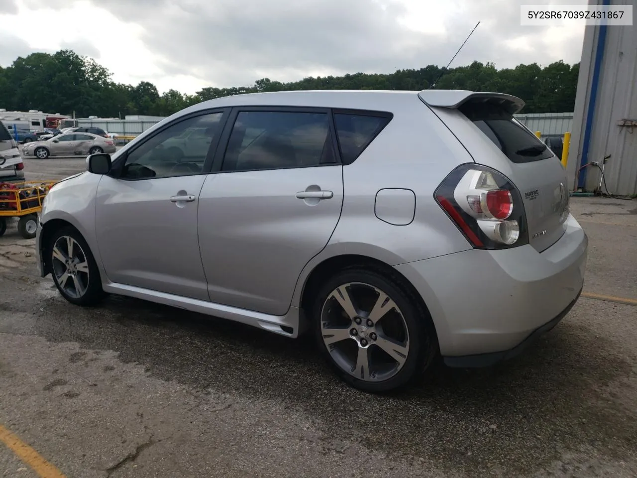 2009 Pontiac Vibe Gt VIN: 5Y2SR67039Z431867 Lot: 56156844