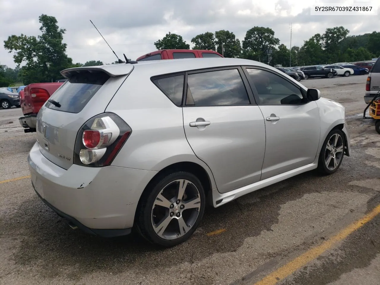 2009 Pontiac Vibe Gt VIN: 5Y2SR67039Z431867 Lot: 56156844