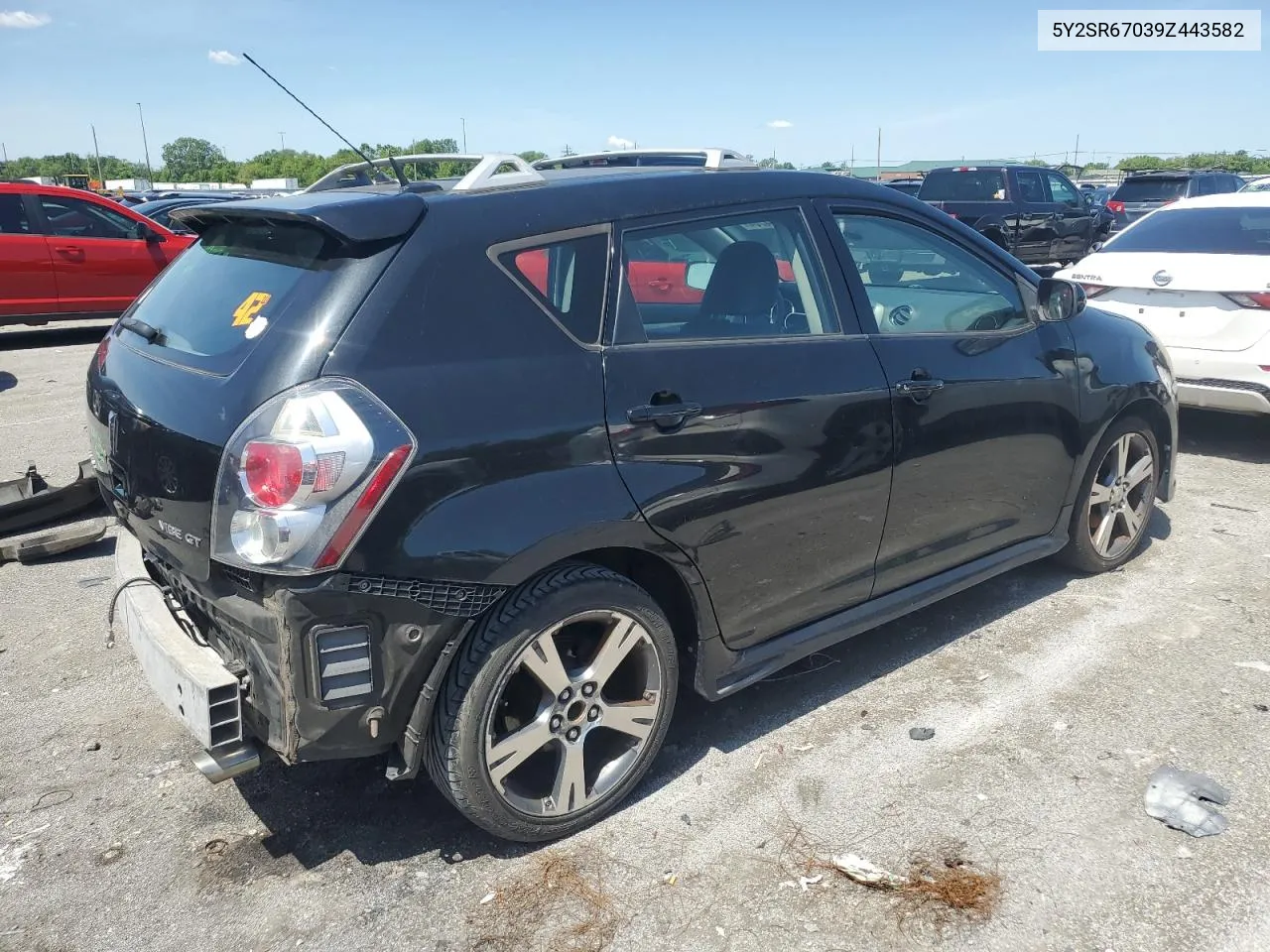 2009 Pontiac Vibe Gt VIN: 5Y2SR67039Z443582 Lot: 56464764