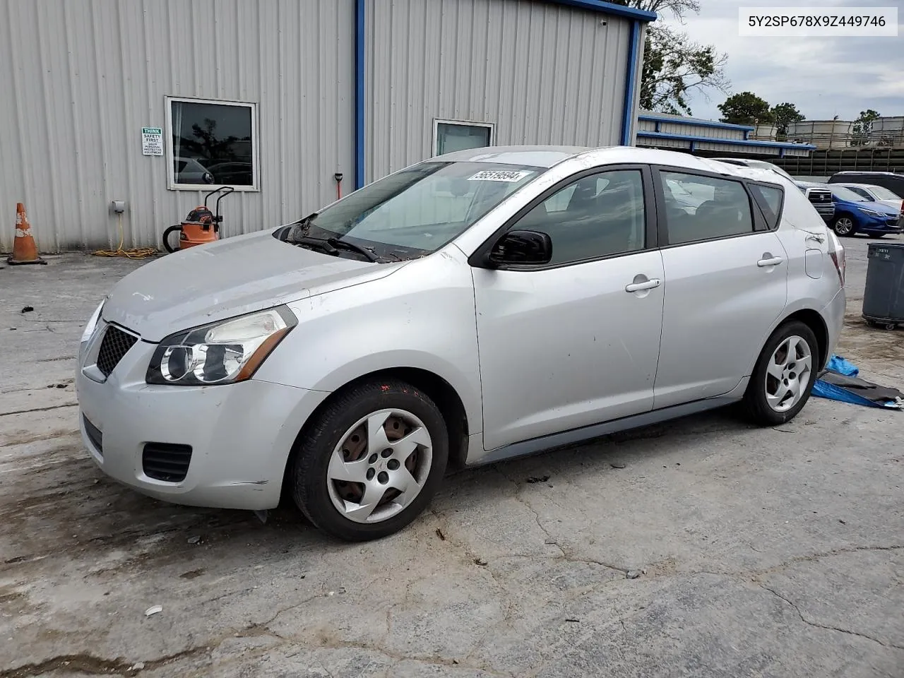 2009 Pontiac Vibe VIN: 5Y2SP678X9Z449746 Lot: 56519594