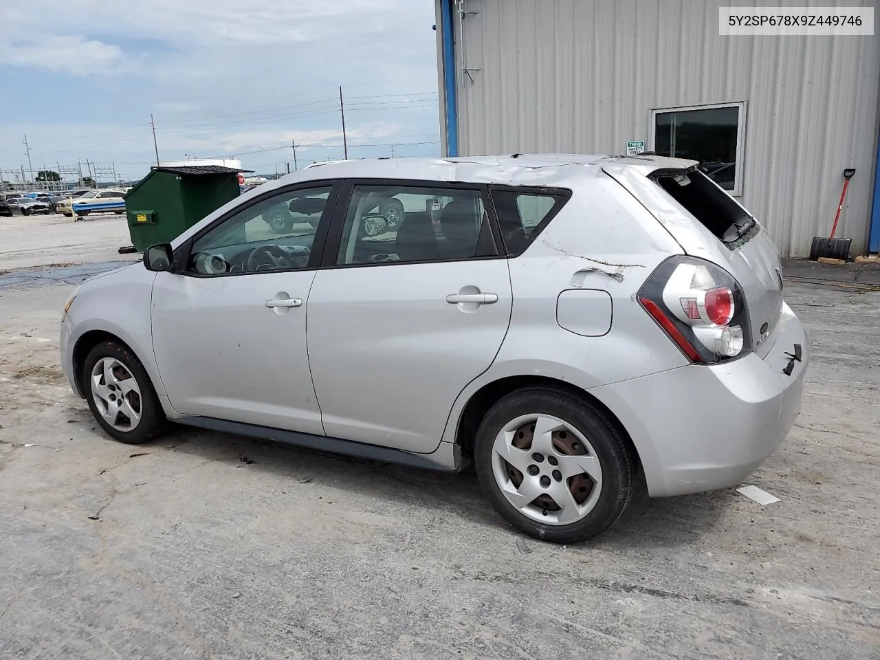 2009 Pontiac Vibe VIN: 5Y2SP678X9Z449746 Lot: 56519594