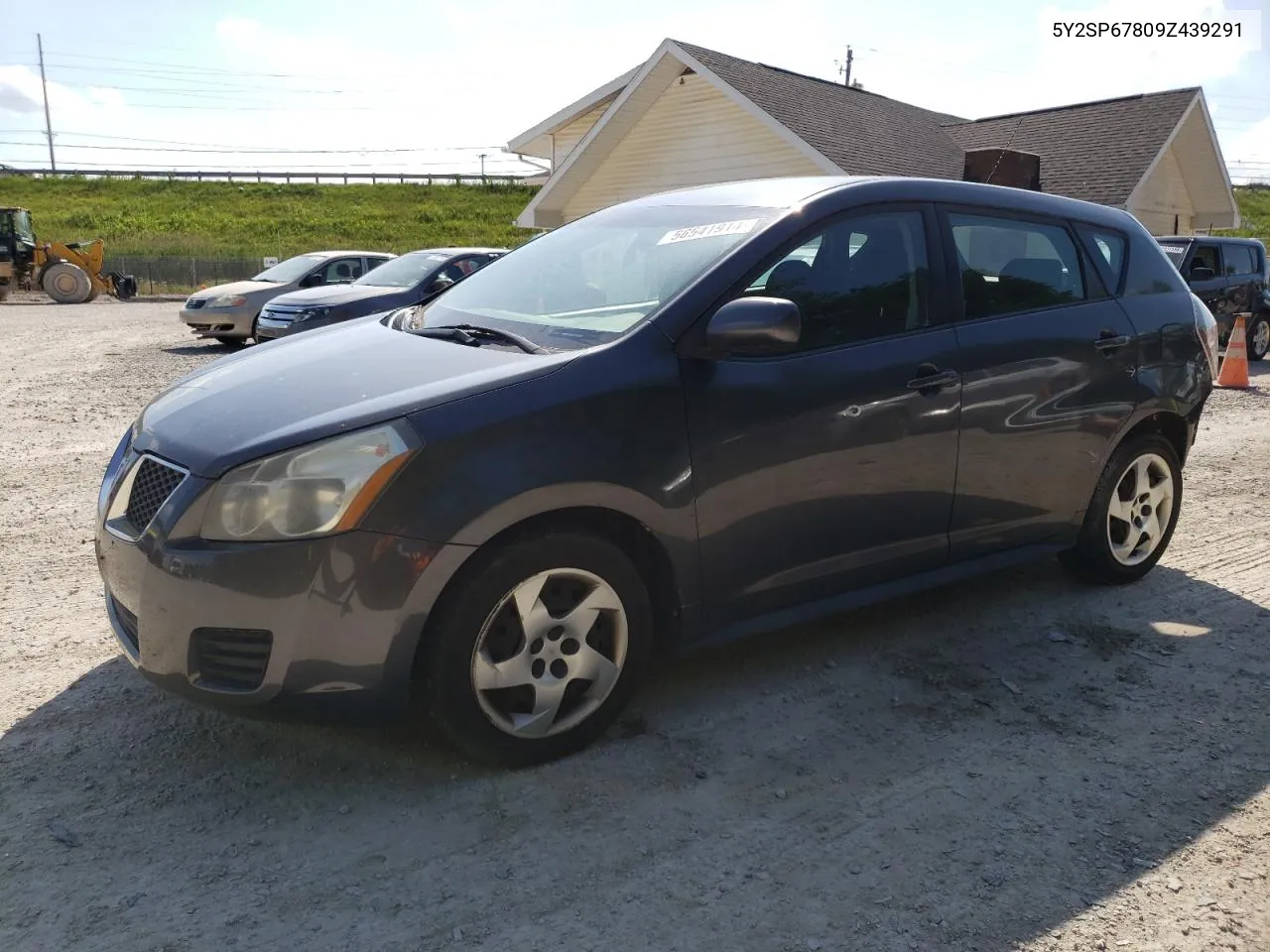 2009 Pontiac Vibe VIN: 5Y2SP67809Z439291 Lot: 56541914