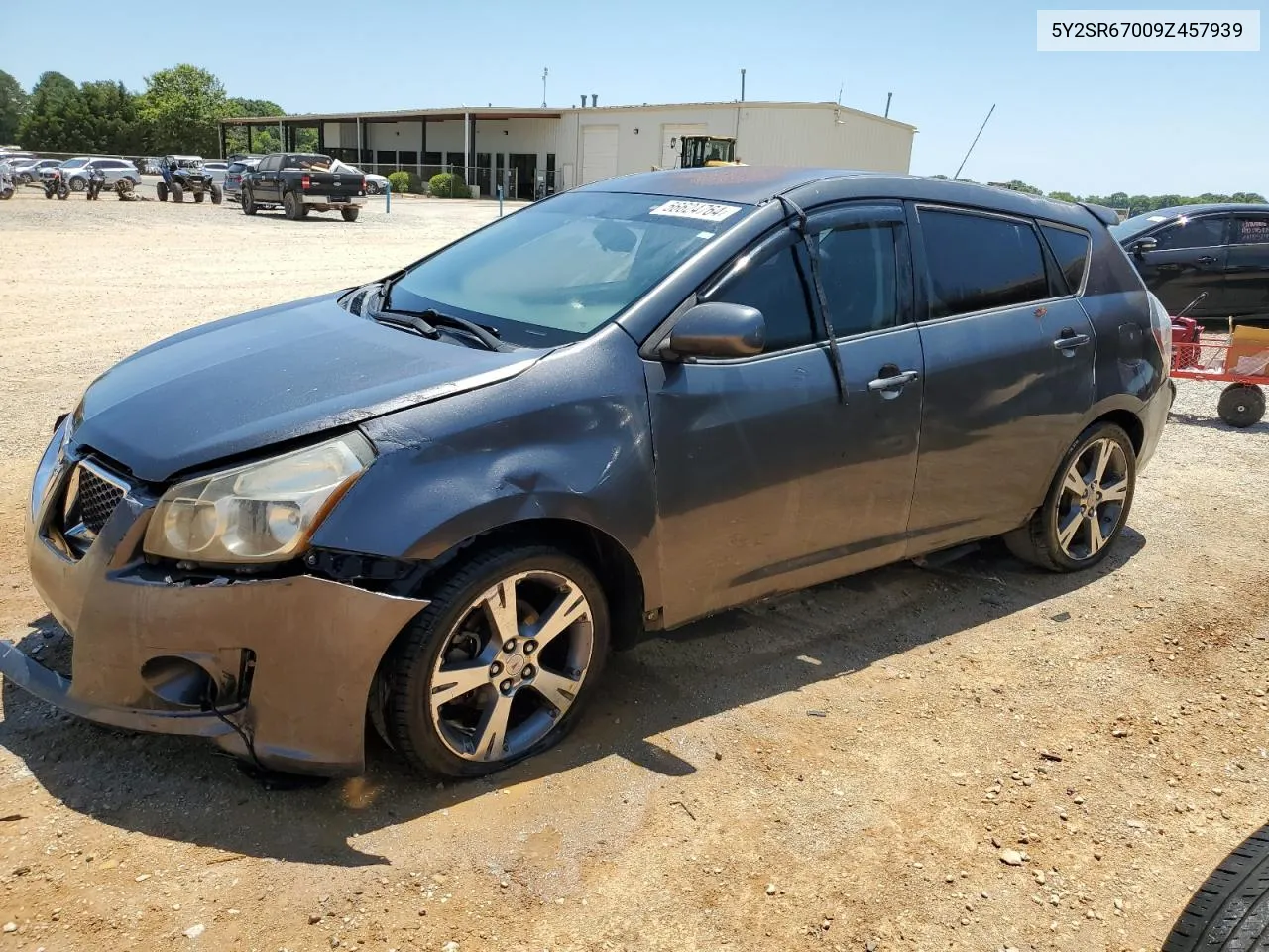 2009 Pontiac Vibe Gt VIN: 5Y2SR67009Z457939 Lot: 56624764