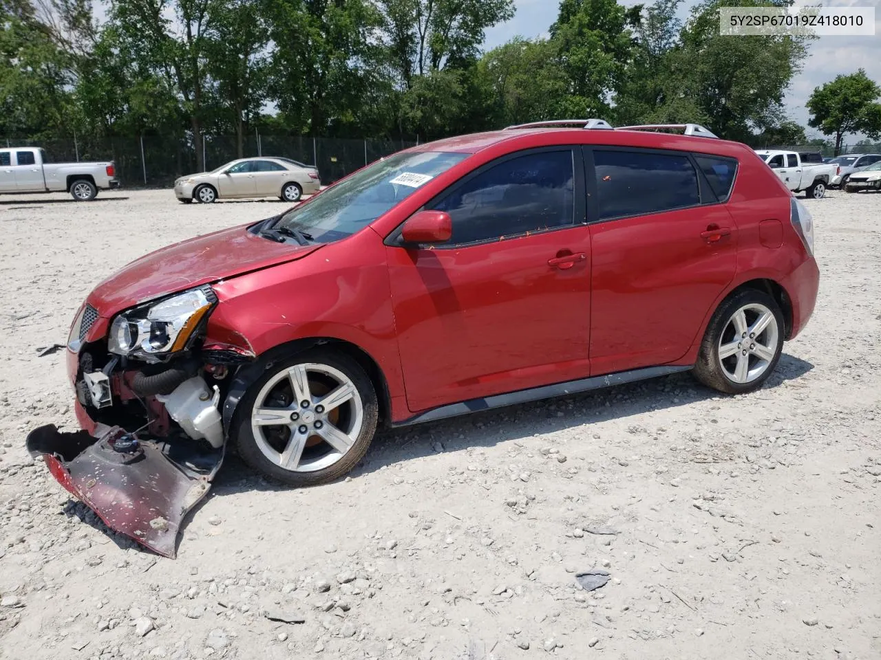 2009 Pontiac Vibe VIN: 5Y2SP67019Z418010 Lot: 56804414