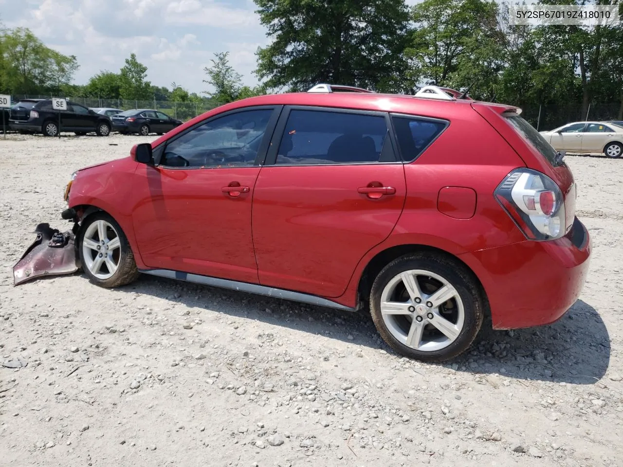 2009 Pontiac Vibe VIN: 5Y2SP67019Z418010 Lot: 56804414