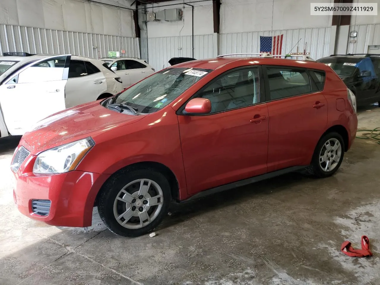 5Y2SM67009Z411929 2009 Pontiac Vibe