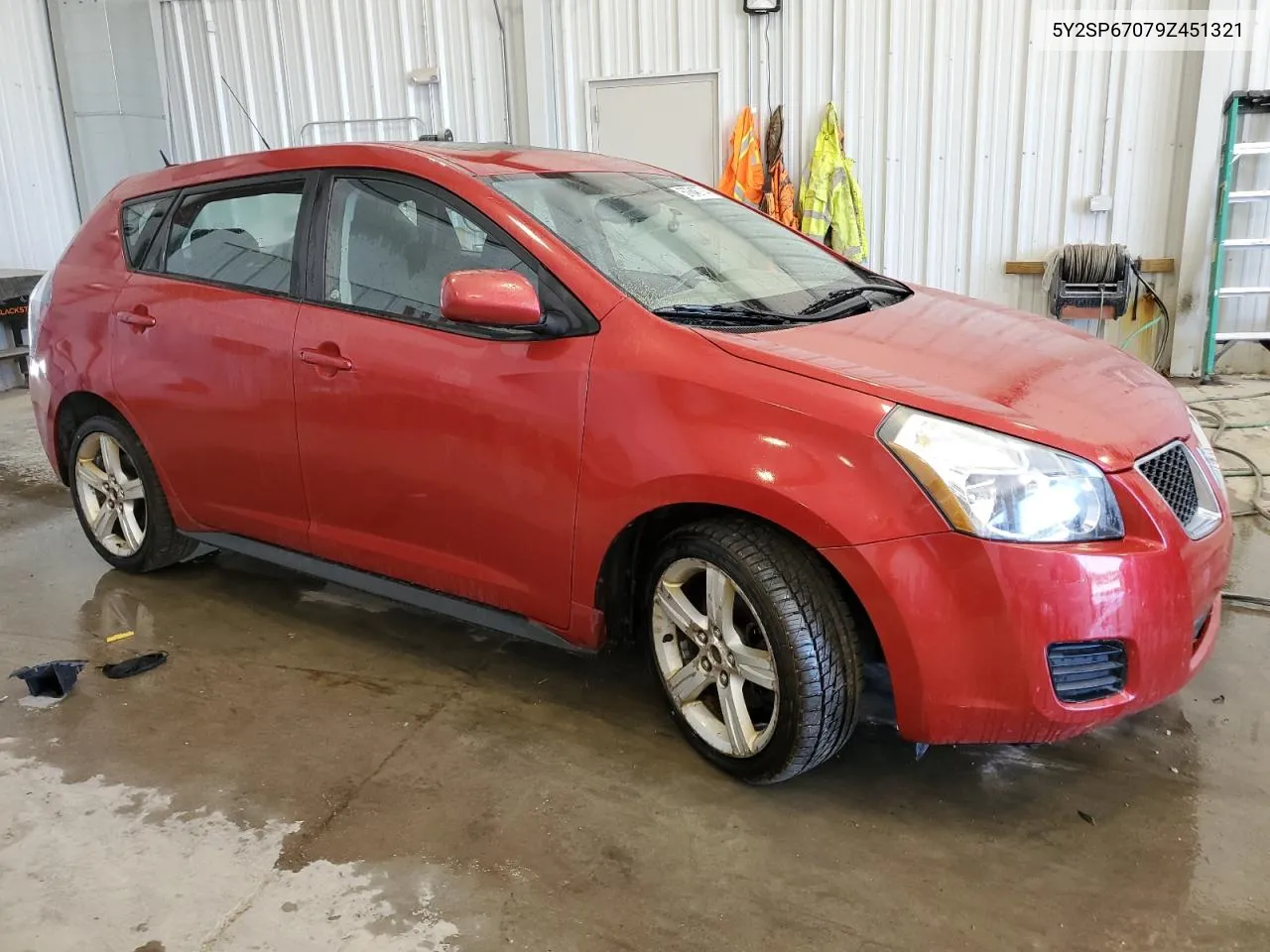 2009 Pontiac Vibe VIN: 5Y2SP67079Z451321 Lot: 57846774