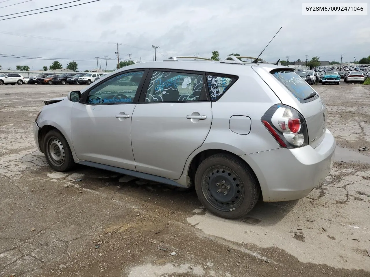 2009 Pontiac Vibe VIN: 5Y2SM67009Z471046 Lot: 57860964