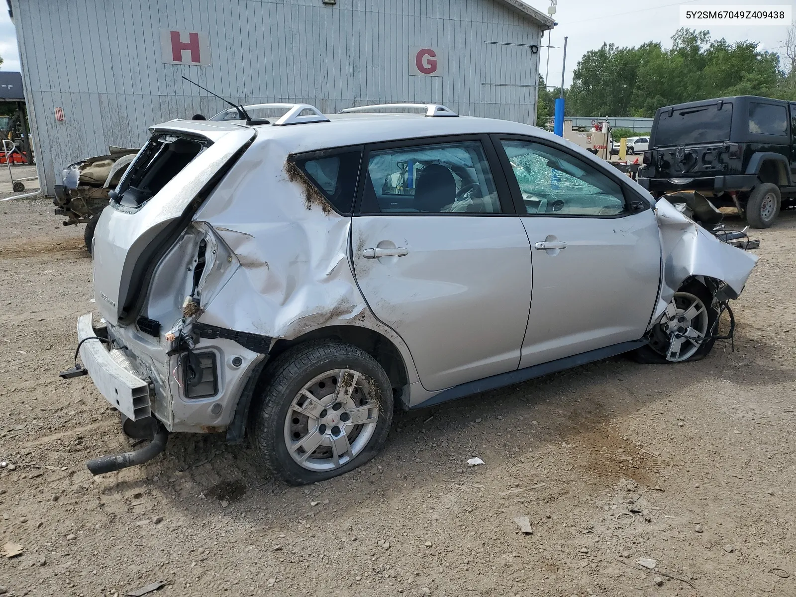 2009 Pontiac Vibe VIN: 5Y2SM67049Z409438 Lot: 57861914