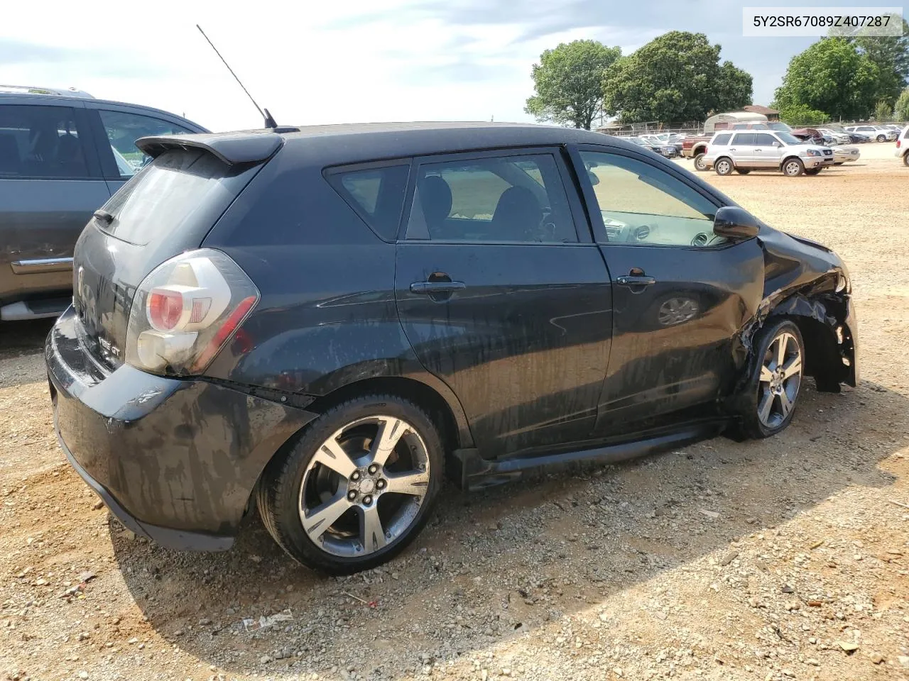 5Y2SR67089Z407287 2009 Pontiac Vibe Gt