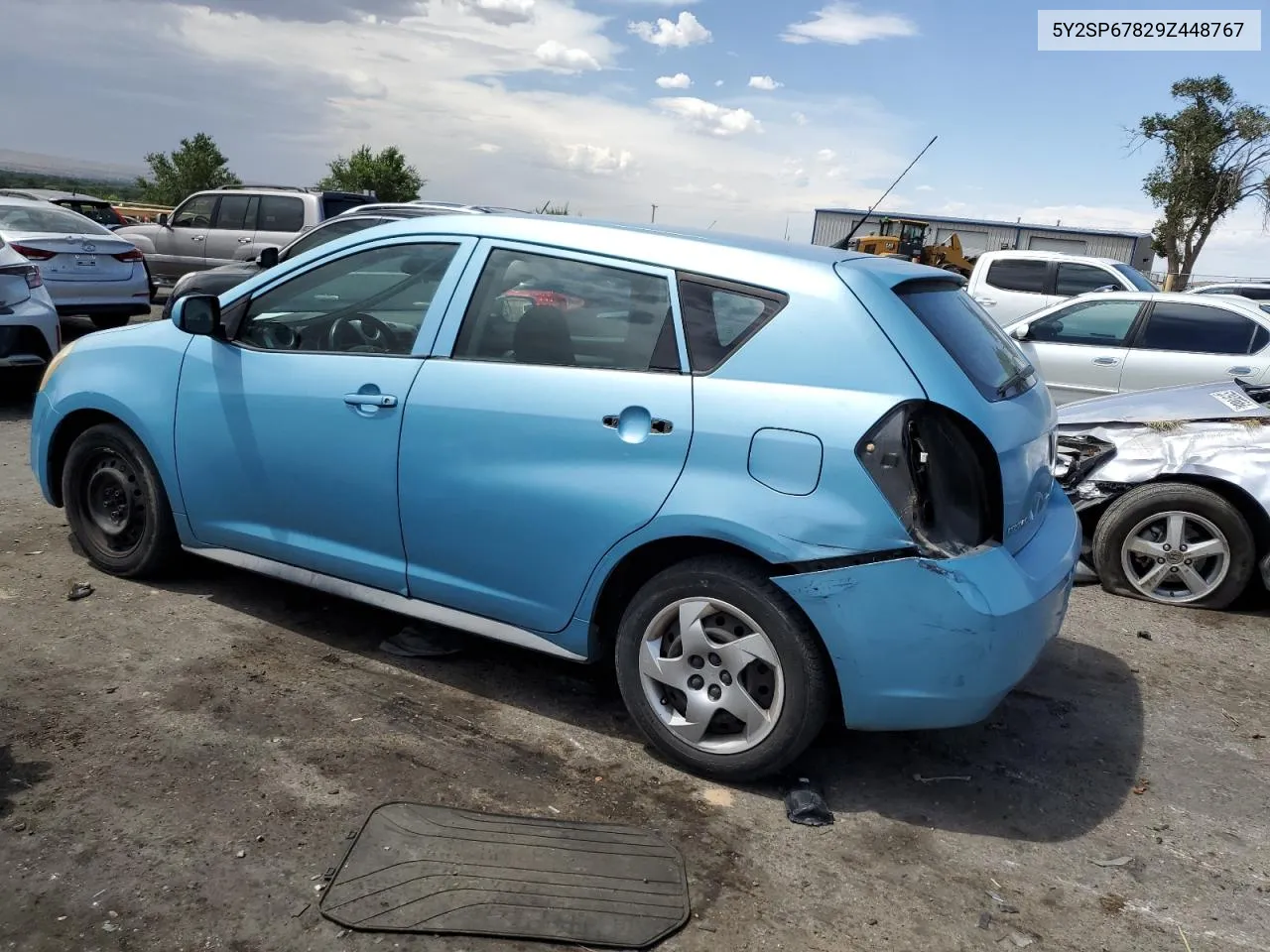 2009 Pontiac Vibe VIN: 5Y2SP67829Z448767 Lot: 58070104