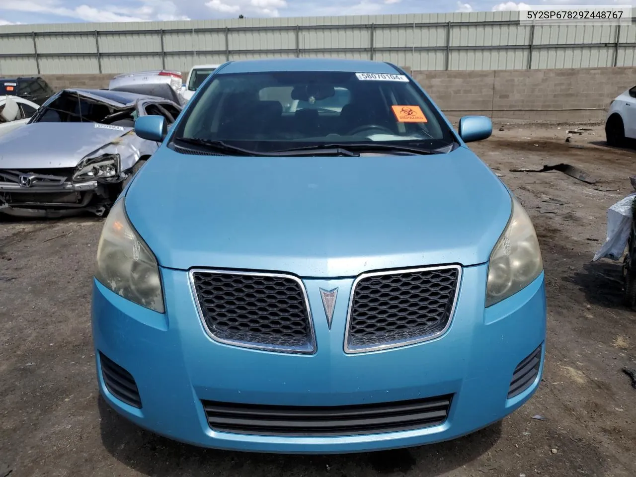 5Y2SP67829Z448767 2009 Pontiac Vibe