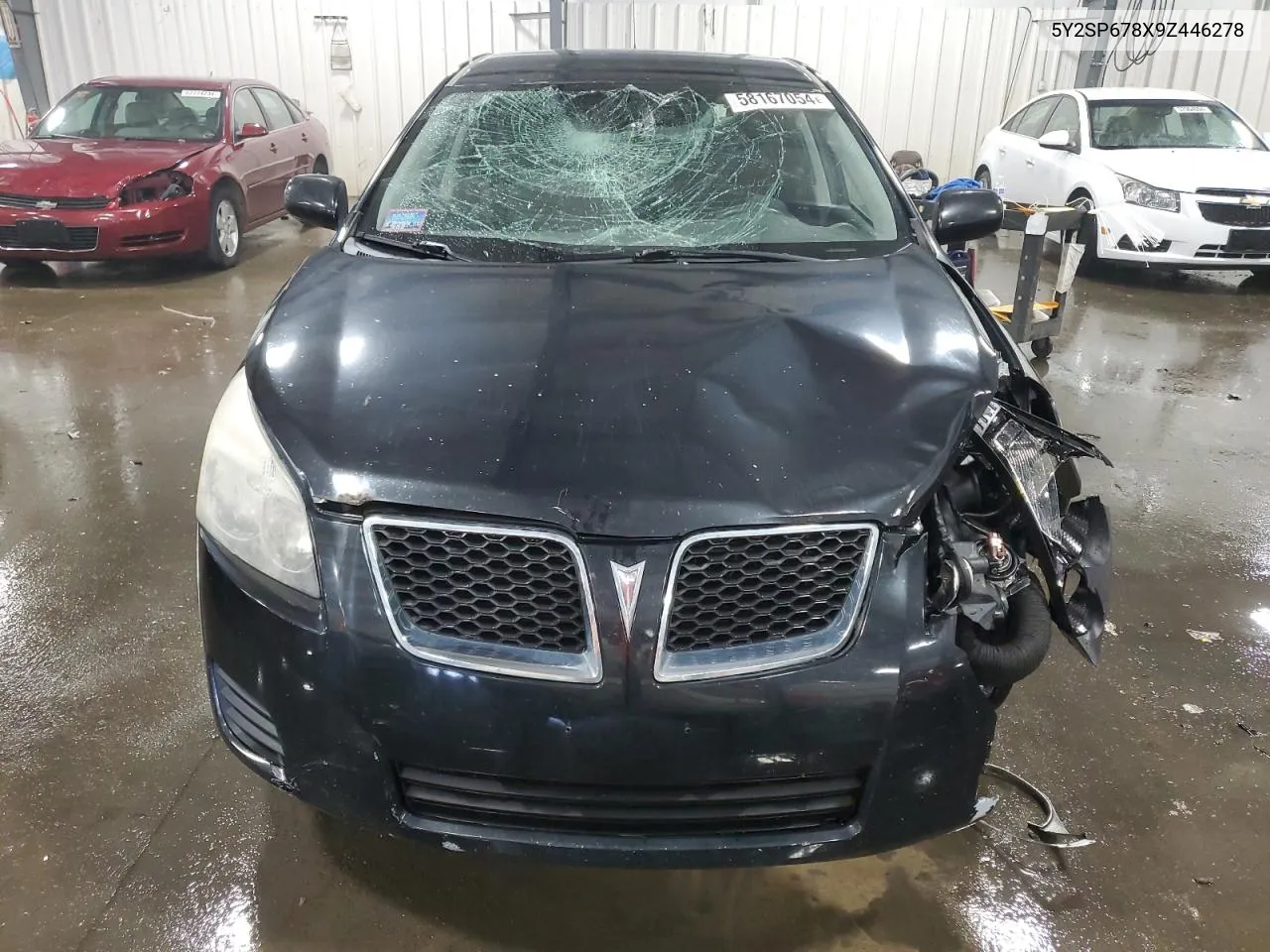 2009 Pontiac Vibe VIN: 5Y2SP678X9Z446278 Lot: 58167054