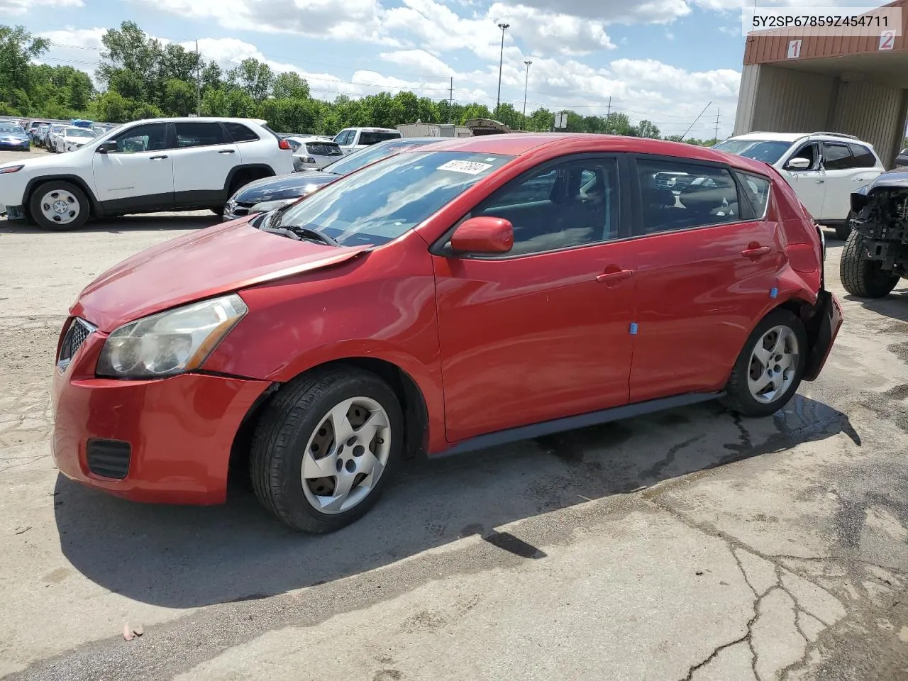 2009 Pontiac Vibe VIN: 5Y2SP67859Z454711 Lot: 58173604